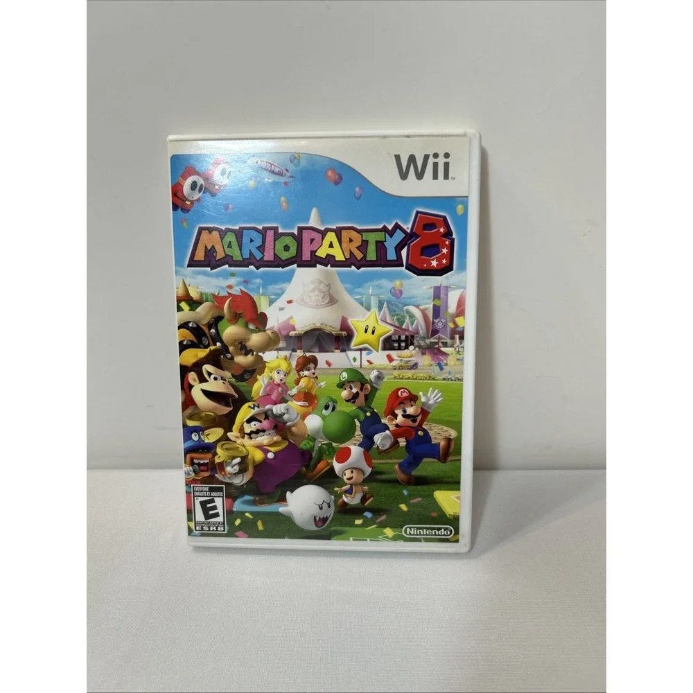 Mario Party 8 For Nintendo Wii Video Game Complete With Manual